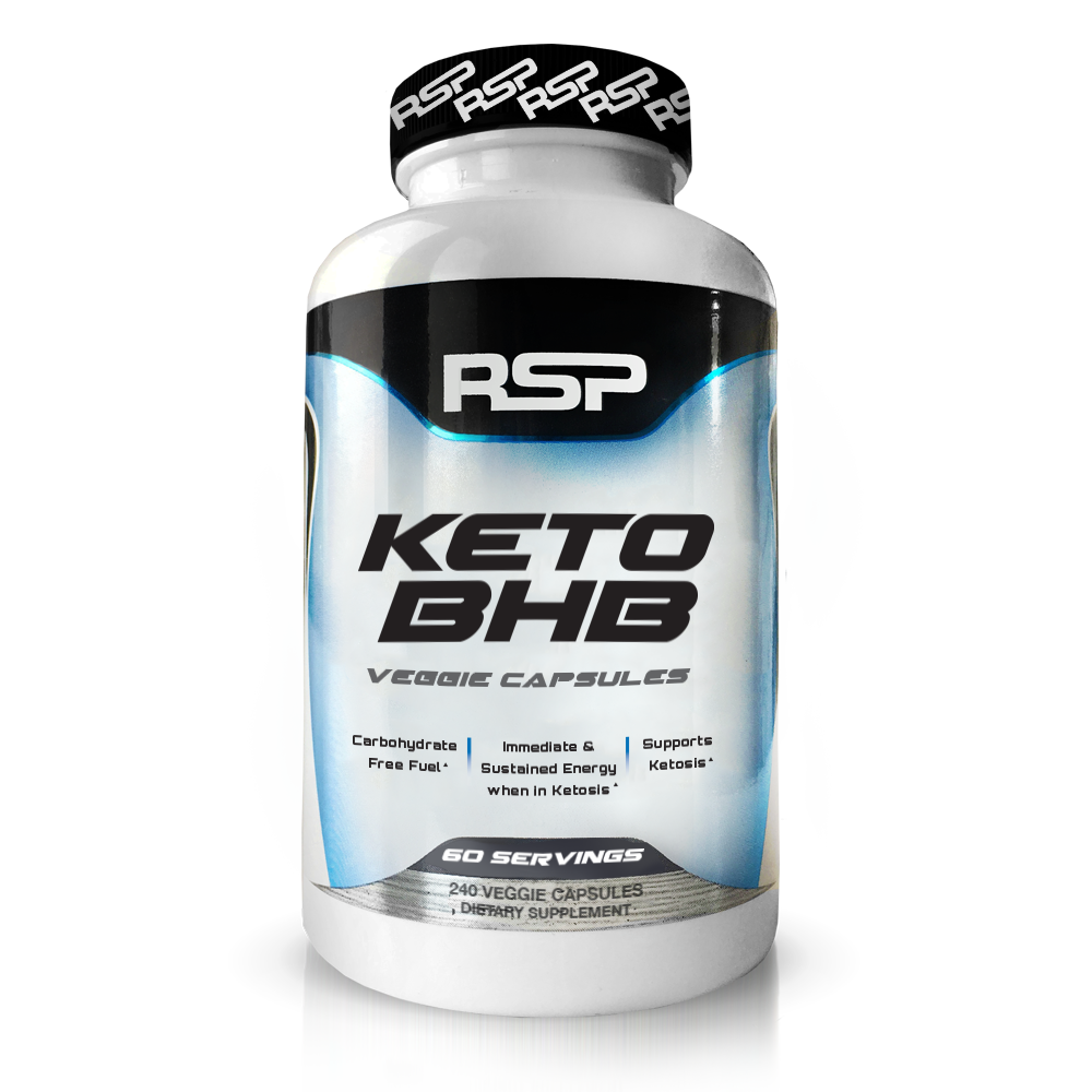 RSP Nutrition Keto BHB Ketogenic Weight Loss & Energy Supplement, 240