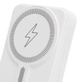 thumbnail image 3 of Riousery Wireless Portable Charger 10000mAh Magnetic Power Bank 15W PD Fast Charging LED Display Battery Pack for iPhone 14 13 12 Mini White (5.51 inches / 14.00 cm), 3 of 9