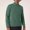 Green, variant on Men's Quarter Zip Thermal Fleece Lined Sweater, Winter Lightweight Soft Pullover Stand Collar Sweatshirt Dark Gray XL