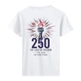 thumbnail image 4 of JFGHDG T Shirts Fashion Apparel For America'S Birthday Men'S American Patriotic Flag Shirt Casual Anniversary & Tee Men'S Star Stripes Anniversary Tee White S, 4 of 4