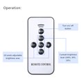thumbnail image 3 of Más tenue Tomshine DC12V 15W (máx.) Kit de modulador de atenuador con control remoto IP67 Resistencia al agua Portátil para brillo Luz regulable de cubierta regulable Tomshine Más tenue, 3 of 7