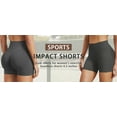 thumbnail image 6 of Women's Seamless High Waisted Biker Shorts Butt Shaping Workout Legging Shorts, 6 of 9