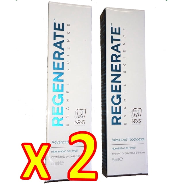 Pasta de dientes Regenerate Enamel Science Advanced 75 ml (paquete de 2)