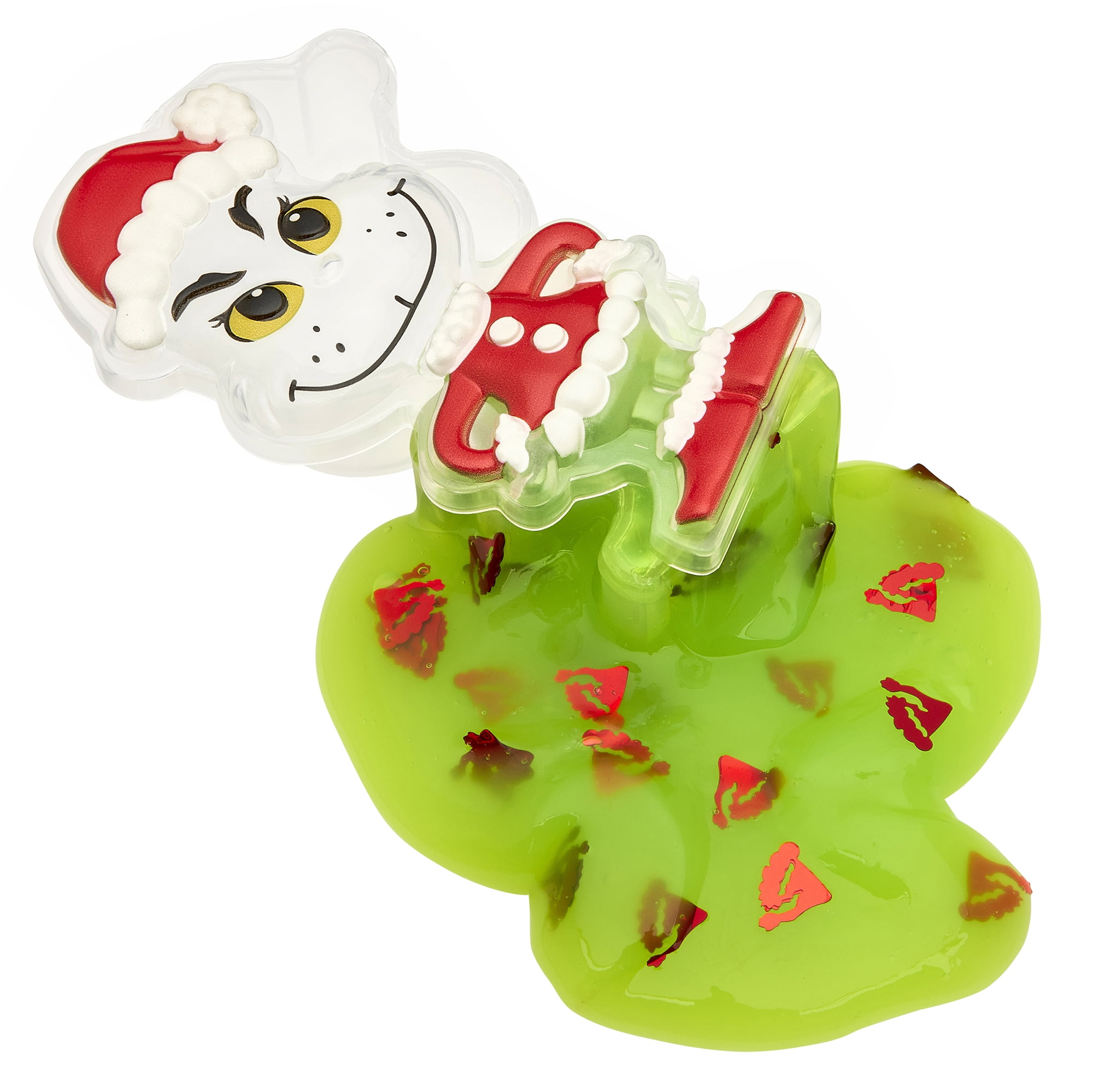 Cra-Z-Slimy, Grinch Slime Shaped Characters.  Great Holiday Gift Idea.