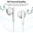 thumbnail image 5 of USB-C Headphones for iPhone 15,Type C with Microphone & Remote  in-Ear Headset Control Compatible with Smartphone iPhone 16/15 Pro/15 Pro Max, iPad Pro, 5 of 5