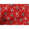 thumbnail image 5 of oneOone Cotton Poplin Red Fabric Starfish Sewing Craft Projects Fabric Prints By Yard 42 Inch Wide-DC, 5 of 5