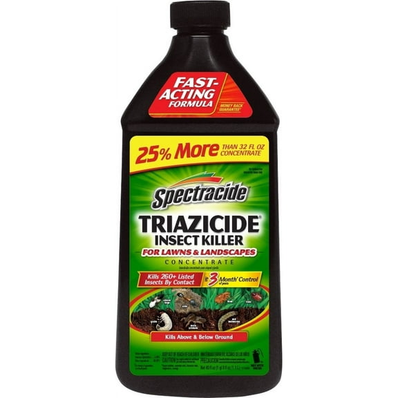 Spectracide Triazicide Insect Killer for Lawns & Landscapes Concentrate, 32 Fl. Oz.