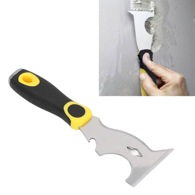 Raspador De Pintura, Espátula Para Masilla Multifuncional De Alta Eficiencia Para Mejoras En El Hogar
