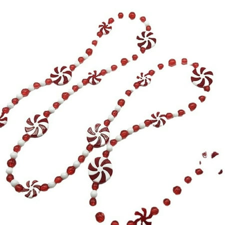 

2 Packs Halloween Clearance 2024!Event & Party Christmas Candy String Colored Beads Rainbow Beads Rattan Christmas Tree Decoration Red And White Thread String. by pugeha