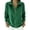 Green #16, variant on Women's Sweatshirts with Quarter Zipper 1/4 Zip Long Sleeve Loose Fit Pullover Sweaters Green S