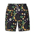 thumbnail image 4 of Lsque Mens Swim Trunks Snake And Flower Pattern - Bathing Suit Compression Liner - Beach Swim Shorts Swimwear - (S-3XL) - Stretch Quick Dry -3X-Large, 4 of 9