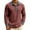 Brick Red@GC@, variant on CONZONE Mens Buttons Down Shirts Long Sleeve Shirts For Men Trendy Solid Color Lapel Soft Lightweight Tops