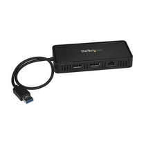 StarTech USB to Dual DisplayPort Mini Docking Station - Dual 4K 60Hz - GbE - USB 3.0