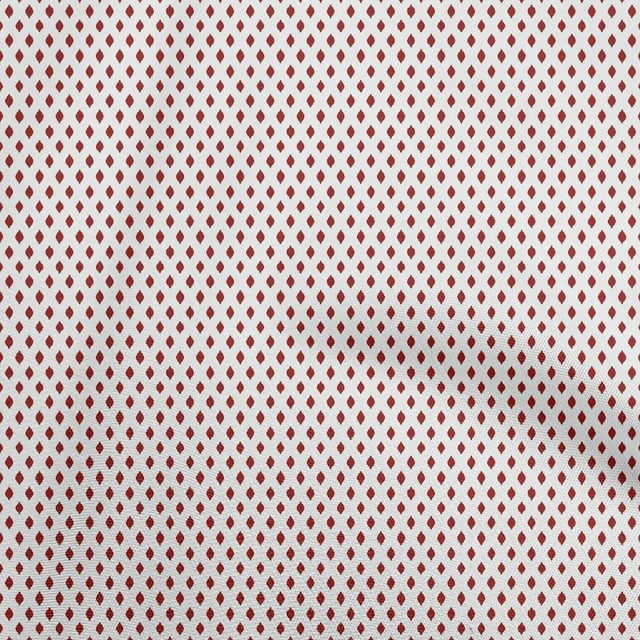 oneOone Polyester Spandex Maroon Fabric Asian Block Craft Projects Decor Fabric Printed By The Yard 56 Inch Wide