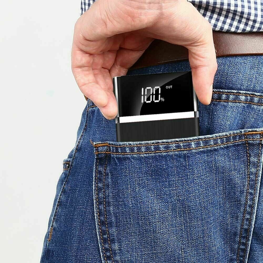 Ultra-thin Portable External Battery Huge Capacity Power Bank 10000mAh Charger