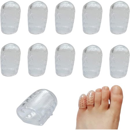 Silicone Breathable Small Toe Covers, Silicone Breathable Toe Covers (10pcs)