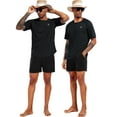 thumbnail image 7 of NELEUS Mens UPF 50+ Shirt SPF Sun Protection Quick Dry Short Sleeve Shirt 3 Pack,Black,US Size L, 7 of 7