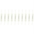 thumbnail image 1 of 10 Pcs 10W 50 Ohm 5% Ceramic Cement Power Resistor 10 Watt, 1 of 5