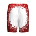 thumbnail image 5 of Naloa Winter Christmas Snowflake Men's Short Pajama Pants, Lounge Comfort Shorts with Elasticized Waistband and Side Pockets - Large, 5 of 9