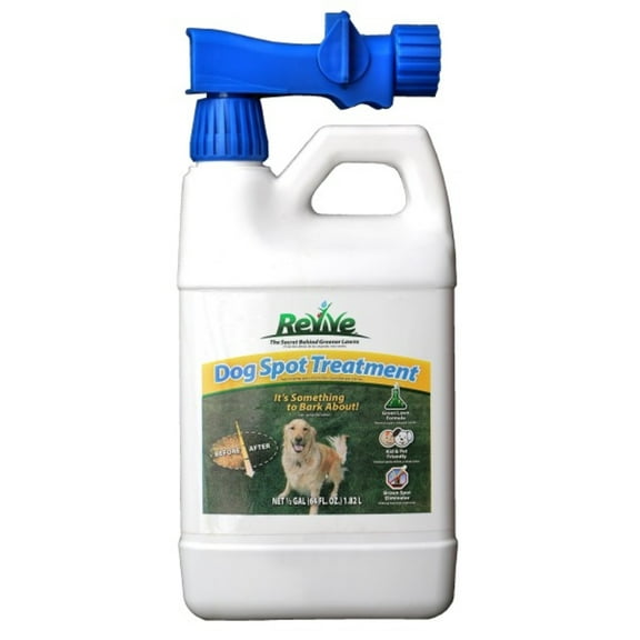 Revive Organic Soil Dog Spot Treatment Ready-to-Spray, Mineral Supplement Fertilizer, 64 oz