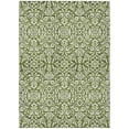 thumbnail image 2 of Addison Rugs Chantille Indoor/Outdoor Traditional Damask Olive Washable Rectangle Rug, 9' x 12', 2 of 6