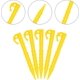 thumbnail image 4 of 20 pieces plastic tent pegs, 14.5cm plastic tent pegs, heavy duty camping tent pegs, ground fixing peg hooks, 4 of 4