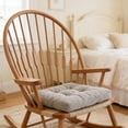 thumbnail image 5 of Square Seat Cushions for Seat Dining Chair, Chair Cushions Square No Ties, Desk Chair Cushion for Long Sitting Cute Comfortable Fleece Seat Cushion Thick Dorm Room Essentials, 5 of 6