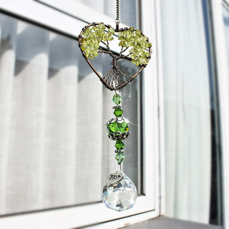 Austrian Crystal Suncatcher Rainbow Suncatcher Car Charm or Window Sun  Catcher Crystal Suncatcher Rainbow Maker Star Prism 