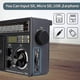 thumbnail image 2 of Radio Am Fm, radio portátil de onda corta, soporte USB, tarjeta Sd/tf, con conector para auriculares, alimentación de CA o batería, adecuado para personas mayores (negro), 2 of 5