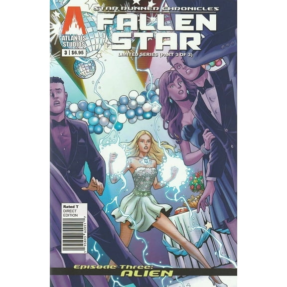 Star Runner Chronicles: Fallen Star #3 (2nd) VF ; Atlantis Comic Book