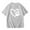 Grey, variant on gcong Baby Girl Shirts 3t Short Sleeve T Shirt Top Crew Neck, Girls' Basic Tees Teen Girls Clothes Trendy