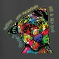 thumbnail image 2 of Dean Russo The Only Person Dog Lover Womens Graphic T-Shirt, Charcoal, Medium, 2 of 6