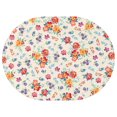 thumbnail image 1 of Oval Table Cloth Fresh Flower Spring,Wrinkle Free Table Cover with Polyester,Waterproof Reusable Tablecloth for Home Decor Summer Spring Picnic Dining Holiday (Oval,54x72inch), 1 of 1