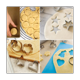 thumbnail image 3 of Molde para Galletas de Acero Inoxidable de 60 Piezas, Mini Molde para Fondant, Molde GeoméTrico para Cortar Galletas, Juego de Herramientas para Hornear, 3 of 9