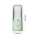 thumbnail image 6 of Fmxomd Portable Electric USB Juicer，350ML Mini Blender Portable Blender For Shakes and Smoothies juice, 5 Blades Great for Mixing, Compact, Convenient and Versatile (Green), 6 of 7
