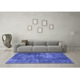 thumbnail image 3 of Ahgly Company Indoor Rectangle Oriental Blue Industrial Area Rugs, 5' x 8', 3 of 4
