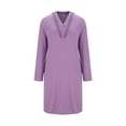 thumbnail image 6 of Womens Upf 50+ Cover-Up Dress Beach Spf Sun Protection Long Sleeve Shirts Dress Lightweight Athletic Uv Hoodie Purple Xl, 6 of 6