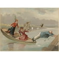 thumbnail image 3 of Edmund Birckhead Bensell 18x14 Black Modern Framed Museum Art Print Titled - A Critical Moment (1878), 3 of 5