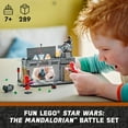 thumbnail image 4 of LEGO Star Wars: The Mandalorian Paz Vizsla and Moff Gideon Battle, Fun Building Set for Kids, Collectible Star Wars Toy with 4 Minifigures, Star Wars Birthday Gift for 7 Year Old Boys and Girls, 75386, 4 of 10