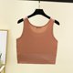 thumbnail image 4 of mfyjkho Camisetas Sin Mangas Para Gimnasio Para Mujer, Camiseta De Tirantes Holgada De Cuello Redondo De Color Liso Informal De Verano Para Mujer Tops Para Mujer L, 4 of 4