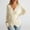 Beige, variant on Sweaters for Women V Neck Wrap Rib Knit Sweater Long Sleeve Solid Asymmetric Hem Pullover Sweaters Casual Soft Stretchy Comfy Sweater for Fall Daily Layering Wear Outing Looks