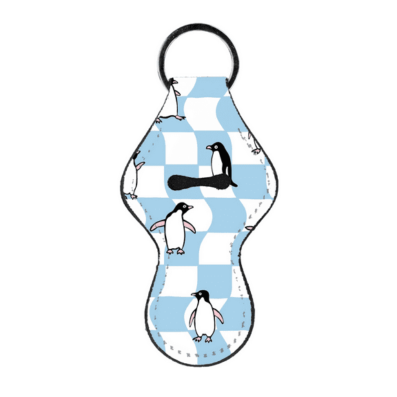 abbyrose Puzzled Penguins Lip Balm Holder