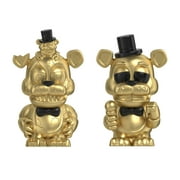 FIVE NIGHTS AT FREDDYS - Freddy Fazbear Animatronic Bundle (11 Items, Blinking Eyes w/ Lights & Sounds)