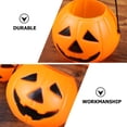 thumbnail image 4 of PENGXIANG 15 Pcs Halloween Pumpkin Shape Bucket Plastic Storage Buckets (Random Style), 4 of 5