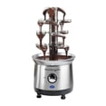 thumbnail image 1 of Nostalgia NCFF1000SS Fuente de Fondue en Cascada de Acero Inoxidable de 2 Libras - Chocolate, Salsa Barbacoa, Rancho, Queso Nacho, Salsa Búfalo, 1 of 5