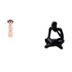 thumbnail image 1 of Estatua de muñeca de resina,Estatua de resina de niña antigua tradicional china,Figura de lector abstracto,Estatua de pensador abstracto,arte,manualidades,decoraciones,Figuras humanas, 1 of 8