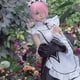 thumbnail image 5 of Traje de mucama de esmoquin, mucama blanca y negra, vestido de mucama blanca y negra, disfraz de cosplay de anime de Halloween de grado profesional, 5 of 9