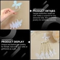 thumbnail image 5 of FOLOYORI 1Pack Dangling Earrings For Women Bridal Earrings For Wedding Classic Style Artificial Crystal 18.3X2.4X0.4In, 5 of 8