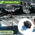 Unique Bargains Universal Oil Drain Plug Anti Leakage Oil Pan Drain