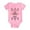 Light Pink, variant on Baby Girl Romper Letter Print Baby Summer Clothes Short Sleeve Baby Clothes Baby Girl Outfits Plain Color 0-3 Months Baby Girls Clothes